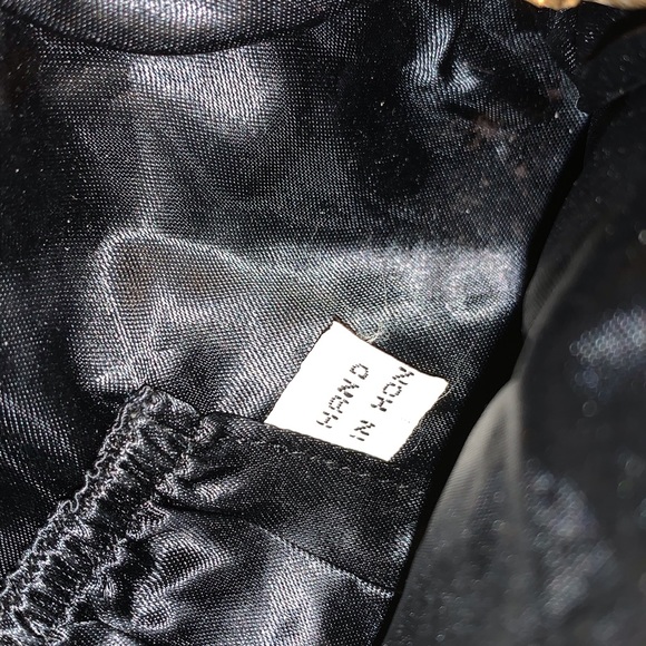 Vintage Black Hand Made Evening Bag - Picture 8 of 10